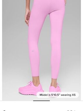 ALO Yoga Bubblegum Pink High-Rise Leggings